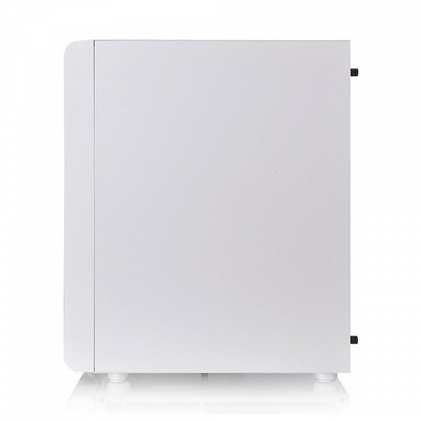 Gabinete Gamer Thermaltake S200 TG ARGB Snow, Mid Tower, Vidro Temperado, ATX, White, Sem Fonte, Com 3 Fans, CA-1X2-00M6WN-00