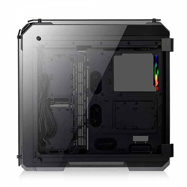 Gabinete Gamer Thermaltake View 71 RGB, Full Tower, Com 3 Fans, Vidro Temperado, Black, Sem Fonte, CA-1I7-00F1WN-01 OP