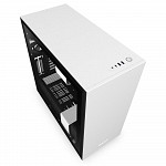 Gabinete Gamer NZXT H710, Mid Tower, Com 4 Fans, Vidro Temperado, White, S-Fonte, CA-H710B-W1