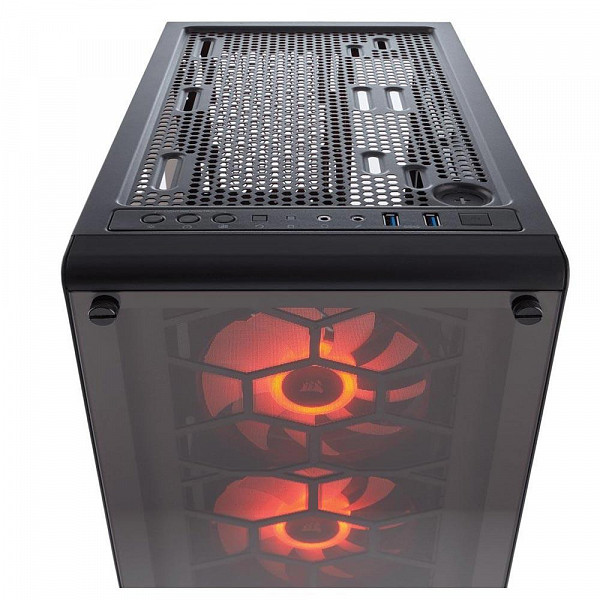 Gabinete Corsair Gamer Crystal Series 460X RGB Vidro Temperado ATX CC-9011101-WW