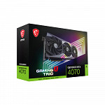 Placa de Vídeo MSI NVIDIA GeForce RTX 4070 Gaming X Trio, 12GB, GDDR6X, DLSS, Ray Tracing, 912-V513-064