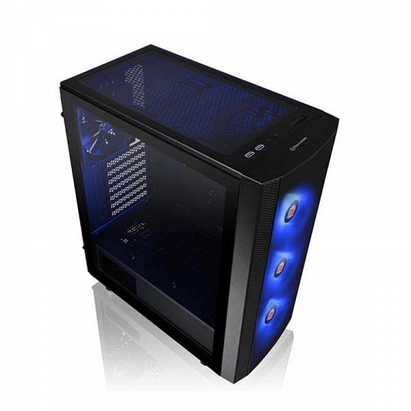 Gabinete Thermaltake Versa J25 Tg RGB/Bk/Win/T.Glass*1/MbSync - CA-1L8-00M1WN-01