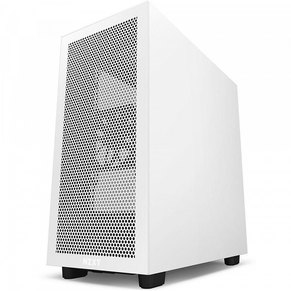 Gabinete NZXT H7 Flow, Mid Tower, ATX, Lateral em Vidro Temperado, 2x Fans, Preto e Branco - CM-H71FG-01