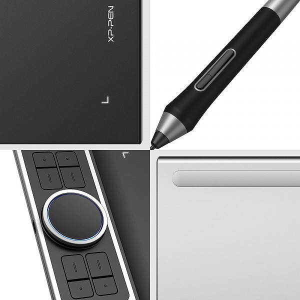 Mesa Digitalizadora XP-Pen, Pequena, 5080 LPI, USB-C - DECO PRO S