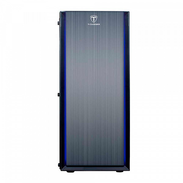 Gabinete Gamer T-Dagger Rumble Lateral Acrilico Preto, T-TGC270