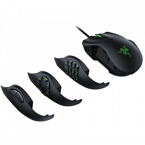Mouse Gamer Razer Naga Trinity, Chroma, Mechanical Switch, 9/14/19 Botões, 16000DPI - RZ01-02410100-R3U1