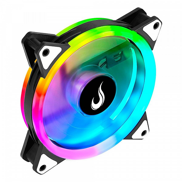 Cooler Fan Rise Mode Galaxy Motherboard, 120mm, ARGB, Preto - RM-MB-01-5V