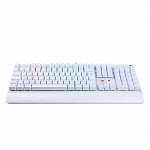Teclado Mecanico Redragon Kala Branco RGB Switch Vermelho, K557W-RGB PT-RED