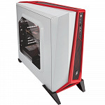 Gabinete Corsair Spec Alpha Edition Branco e Vermelho sem Fonte CC-9011083-WW