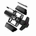 Gabinete Gamer DeepCool, Quadstellar Infinity, RGB, Lateral de Vidro, Preto,  R-QUADSTELLAR-G-1