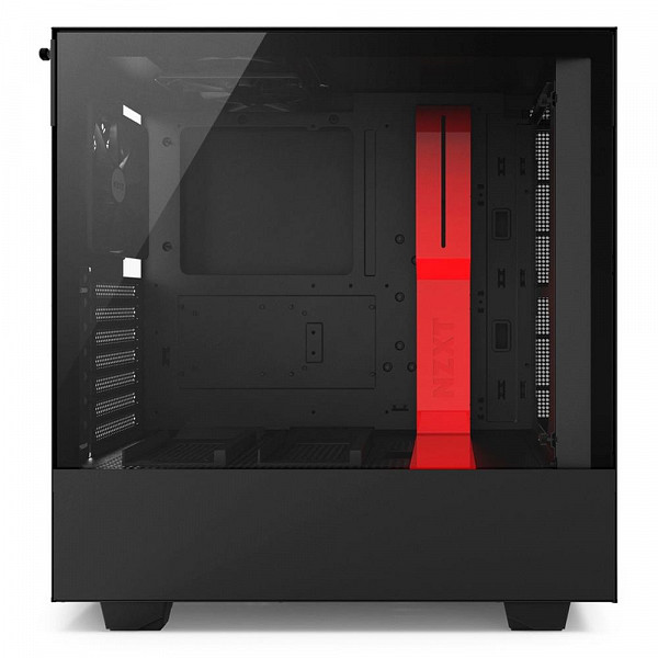 Gabinete NZXT H500 Vermelho CA-H500B-BR