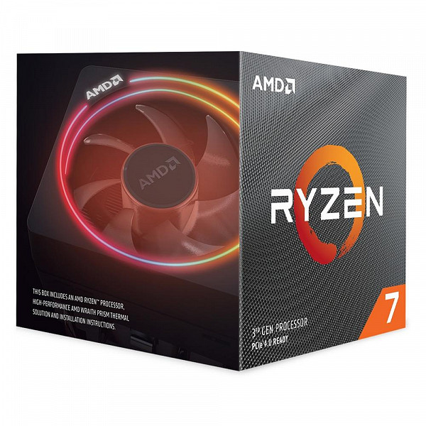 Processador AMD Ryzen 7 3700X 32MB 3.6GHz (4.6GHz Max Turbo) AMD4 - 100-100000071BOX