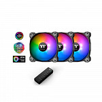 Kit Ventoinha Thermaltake Pure 14 ARGB Sync 3x140mm c/ Controle, CL-F080-PL14SW-A