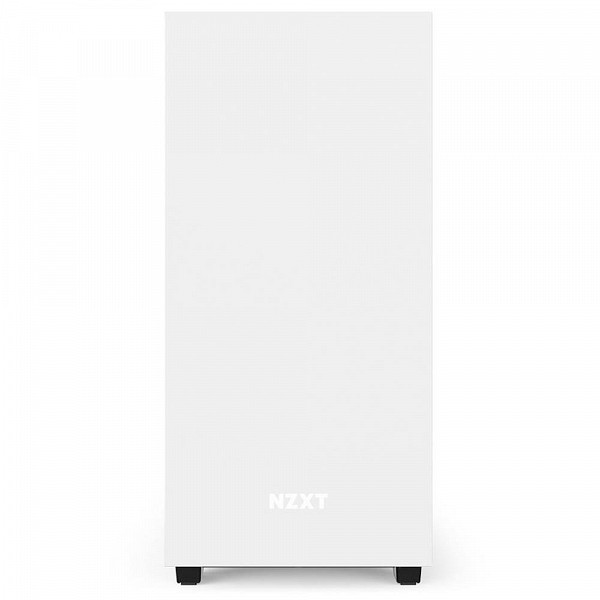 Gabinete Gamer NZXT H510, Mid Tower, com FAN, Lateral em Vidro, Branco - CA-H510B-W1