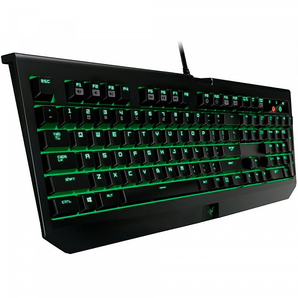 Teclado Mecânico Gamer Razer Blackwidow Ultimate Stealth 2016, LED Verde, Switch Razer Orange, US