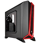 Gabinete Corsair Carbide Series SPEC ALPHA PRETO VERMELHO CC-9011085-WW