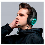 Headset Gamer Edifier Hecate G33BT, RGB, Bluetooth 5.0, USB-C, P3, Drivers 40mm, Preto - G33BT-BK