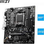 Placa Mãe MSI PRO B650M-B, Chipset B650, AMD AM5, mATX, DDR5, 911-7E28-016