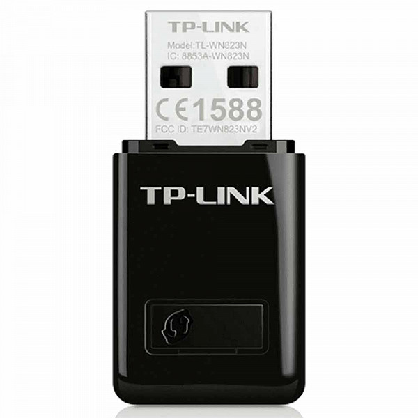 Mini Adaptador TP-Link Wireless N USB 300 Mbps TL-WN823N