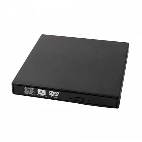 Gravador de CD/DVD externo slim Bluecase bgde-02