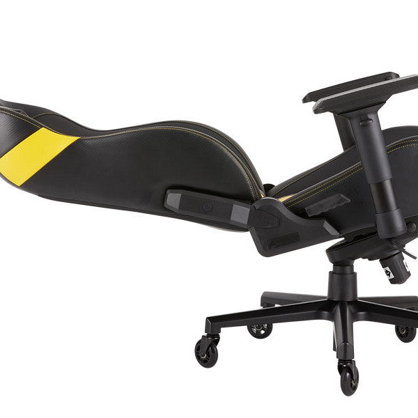 Cadeira Gamer Corsair CF-9010010-WW T2 Road Warrior Preta/Amarela