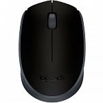 Mouse Logitech M170 Sem Fio Preto e Cinza 910-004940