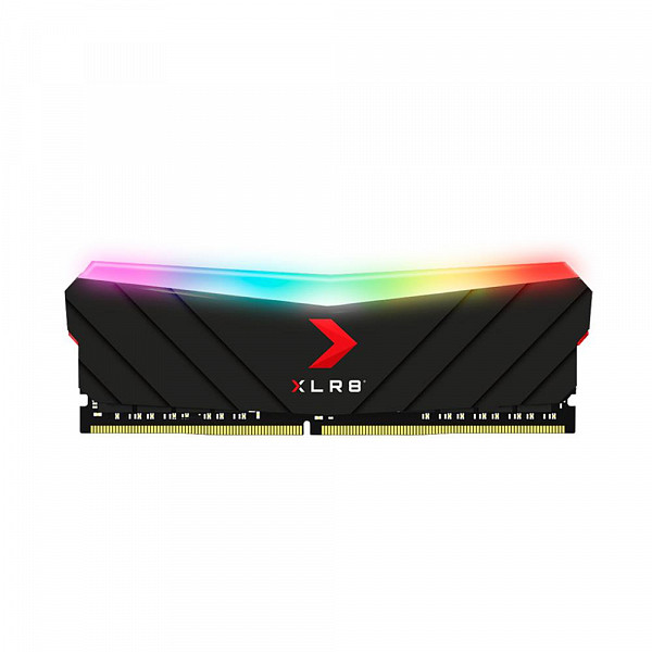 Memória 16gb 3200 Ddr4 Xrgb Rgb Udimm Retail Pny Md16gd4320016xrgb