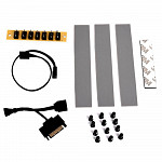 Kit Cooler Fan 3 unidades Lian Li Bora Digital, 120mm, RGB, Silver