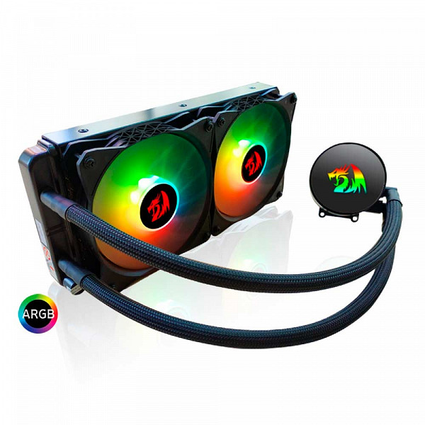 Water Cooler Redragon Effect X, 240mm, RGB, Intel-AMD, CCW-3000