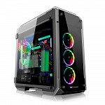 Gabinete Gamer Thermaltake View 71 RGB, Full Tower, Com 3 Fans, Vidro Temperado, Black, Sem Fonte, CA-1I7-00F1WN-01