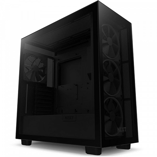 Gabinete NZXT H7 Elite, Mid Tower, ATX, Lateral e Frontal em Vidro Temperado, 3x Fan RGB, Preto - CM-H71EB-01