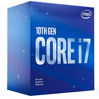 Processador Intel Core i7-10700F, Cache 16MB, 2.9GHz (4.8GHz Max Turbo), LGA 1200 - BX8070110700F