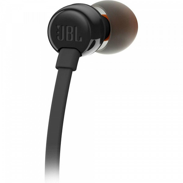 Fone de Ouvido Intra Auricular JBL T110 Preto - JBLT110BLK