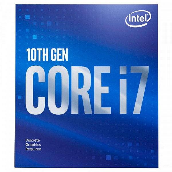 Processador Intel Core i7-10700F, Cache 16MB, 2.9GHz (4.8GHz Max Turbo), LGA 1200 - BX8070110700F