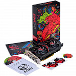 Placa de Vídeo PCyes AMD Radeon RX 570 4GB GDDR5 256 Bits Dual-Fan Graffiti Series - PJ570RX256GD5