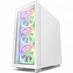 Gabinete NZXT H7 Elite, Mid Tower, ATX, Lateral e Frontal em Vidro Temperado, 3x Fan RGB, Branco - CM-H71EW-01