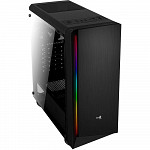 Gabinete Gamer Aerocool Rift Mid Tower, RGB, com FAN, Lateral em Acrílico - 67548