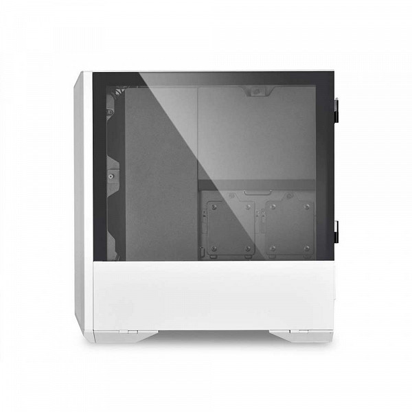 Gabinete Gamer Lian Li, Lancool II Mesh RGB, Mid Tower, Vidro Temperado, White, Sem Fonte, Com 3 Fans 120