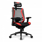 Cadeira Office DT3 Sports Spider Red - 12057-5
