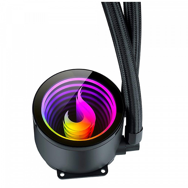 Water Cooler Gamer Rise Mode, ARGB, Intel e AMD, 240mm, Preto - RM-WCB-04-ARGB
