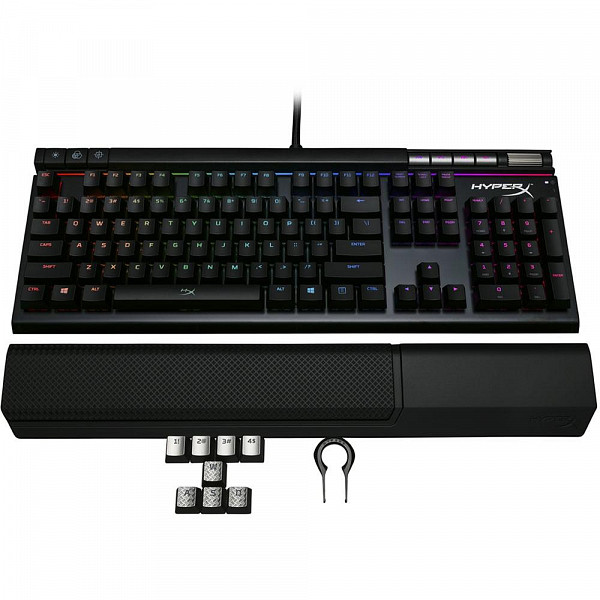 Teclado Mecânico Gamer HyperX Alloy Elite, RGB, Switch Cherry MX Brown, US - HX-KB2BR2-US/R2