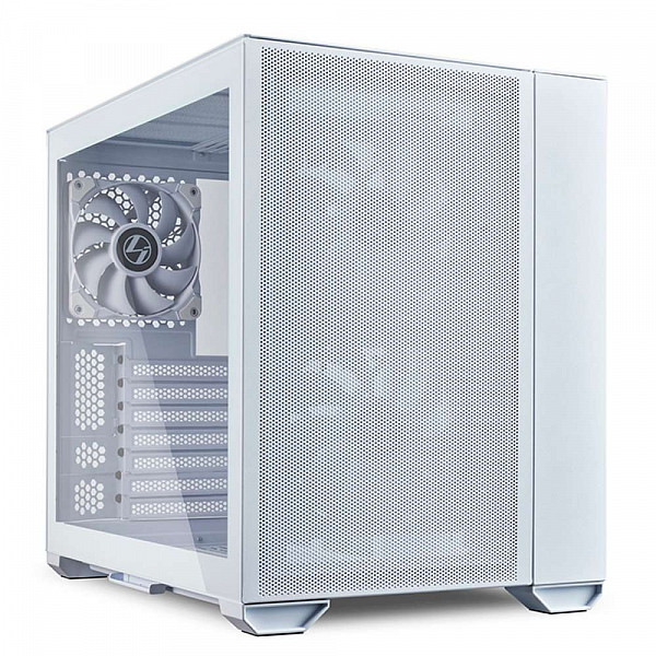 Gabinete Gamer Lian Li 011 Air Mini, Mini Tower, Vidro Temperado, White, ATX, Sem Fonte, O11 AM W