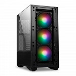 Gabinete Gamer Lian Li Lancool II Mesh C, RGB, Lateral de Vidro, Preto, LANCOOL II Mesh C RGB-X