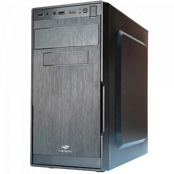 Gabinete C3Tech Micro-ATX com Fonte - MT-23V2 BK