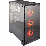 Gabinete Corsair Gamer Crystal ATX Series 460X Preto CC-9011099-WW