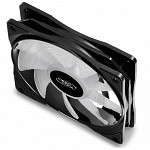Kit Cooler DeepCool CF 120 com 3 Unidades, RGB, 12cm - DP-FA-RGB-CF120-3