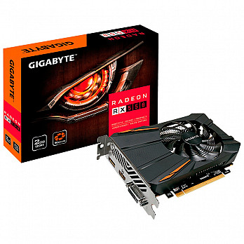 GPU RX 550 2GB GDDR5 GIGABYTE GV-RX550D5-2GD