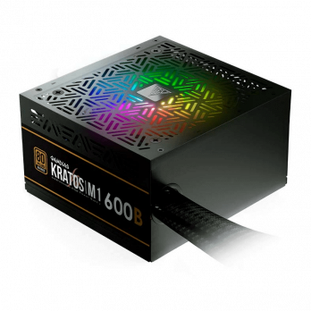 Fonte Gamdias Kratos M1-600W RGB Bronze 80 Plus