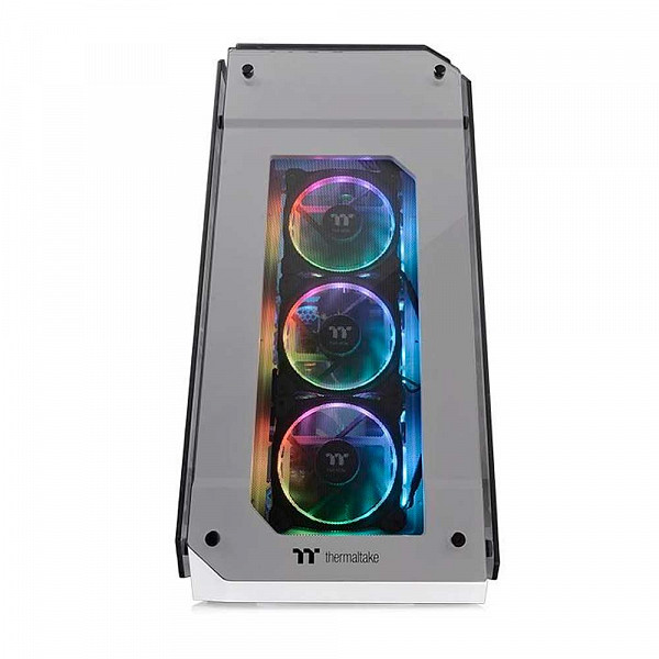Gabinete Gamer Thermaltake View 71 TG Snow, Full Tower, Com 2 Fans, Vidro Temperado, White, Sem Fonte, CA-1I7-00F6WN-00