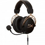 Headset Gamer HyperX Cloud Alpha Gold, Drivers 50mm, Preto e Dourado - HX-HSCA-GD/NAP